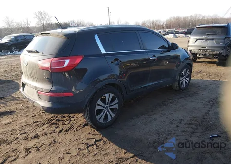 2012 Kia Sportage Ex из США, поврежденный, VIN KNDPC3A27C7333878